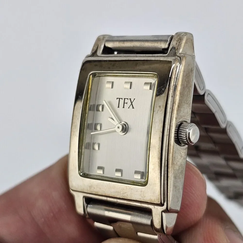 TFX by‎ Bulova Women's Watch 22MM Gray Dial Bracelet Band 6.5